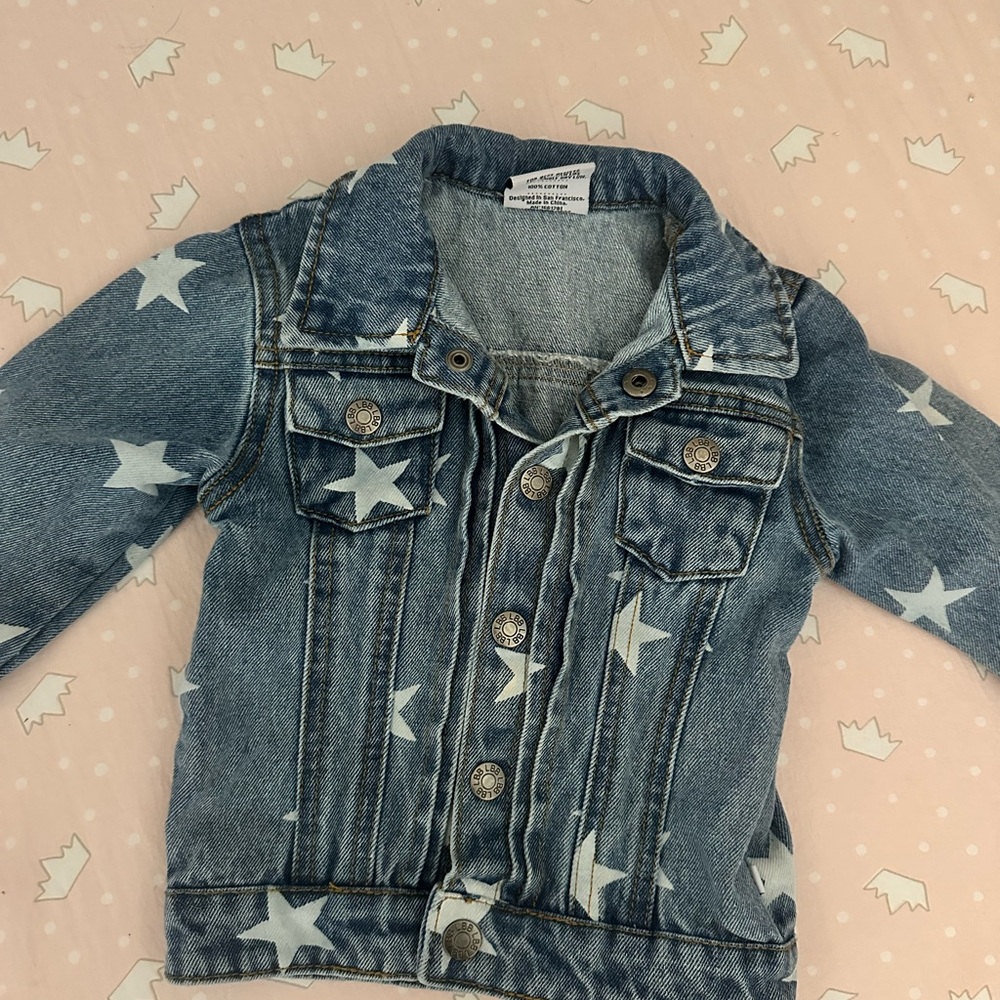Kids Starry Denim Jacket